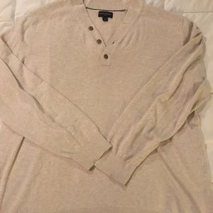 Banana Republic sweater pullover cream color XXL.